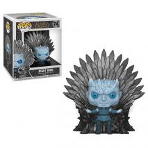 Game of Thrones - Night King Iron Throne Pop! Dlx