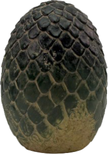 Game of Thrones - Dragon Egg Paperweight Rhaegal