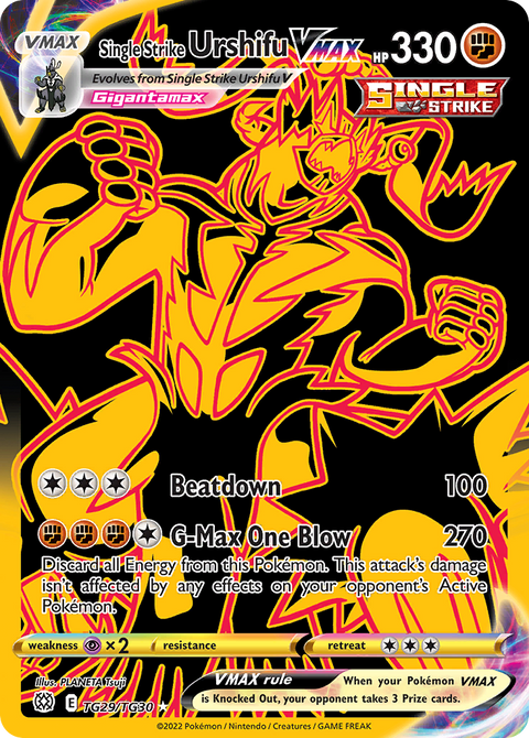 Single Strike Urshifu VMAX (Secret) - TG29/TG30