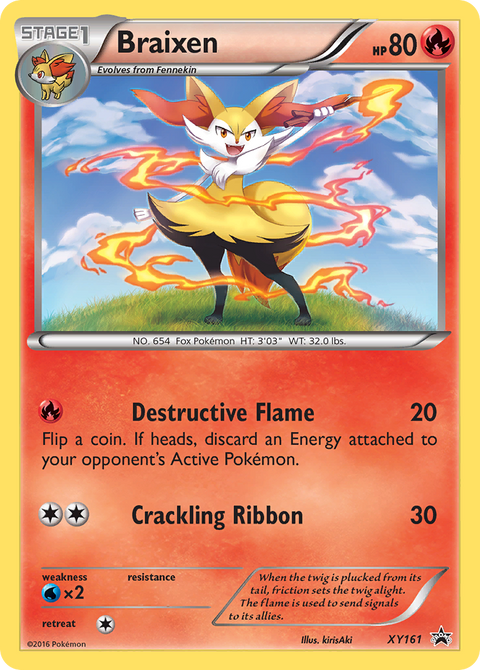 Braixen - XY161