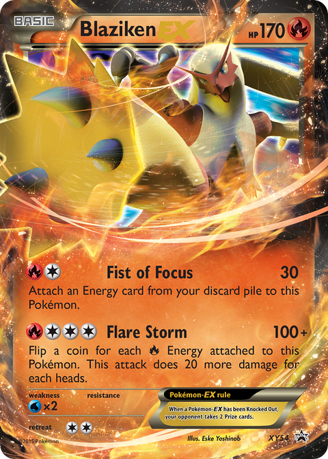 Blaziken EX - XY54