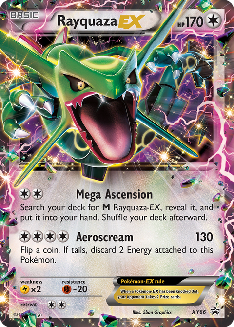 Rayquaza EX - XY66